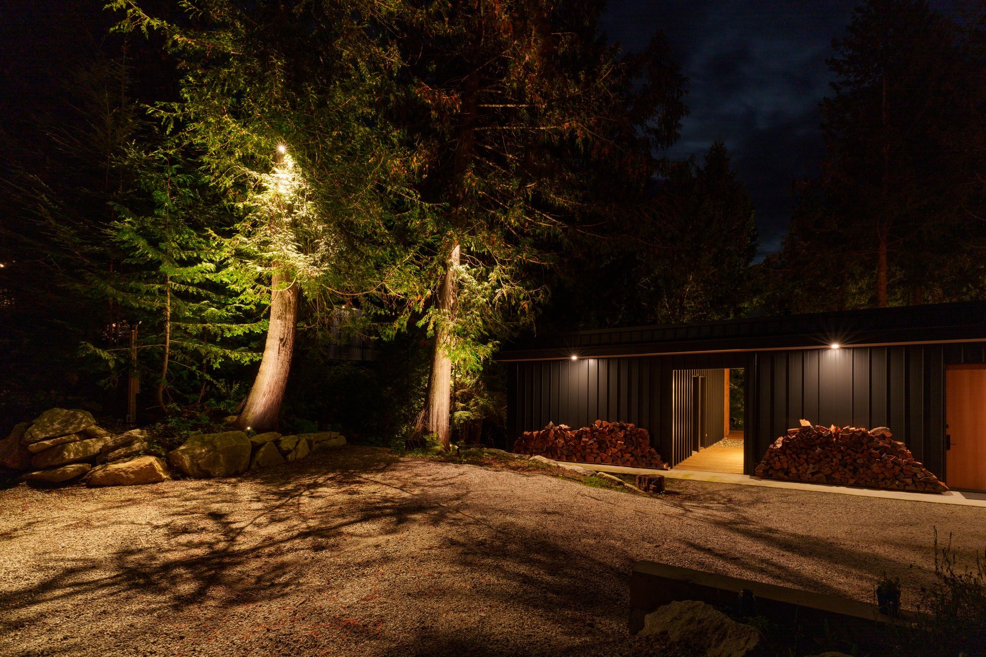 Goat Ridge Britannia Beach Landscape Lighting Project - Quality Fixtures & Warranty